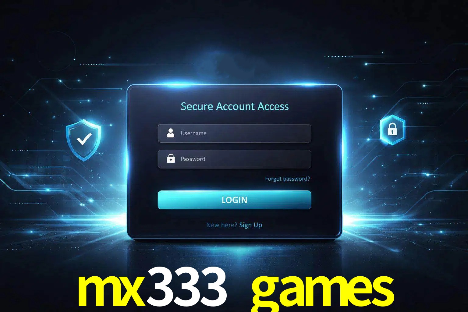 Pantalla de inicio de sesión de cuenta mx333 games para usuarios en México