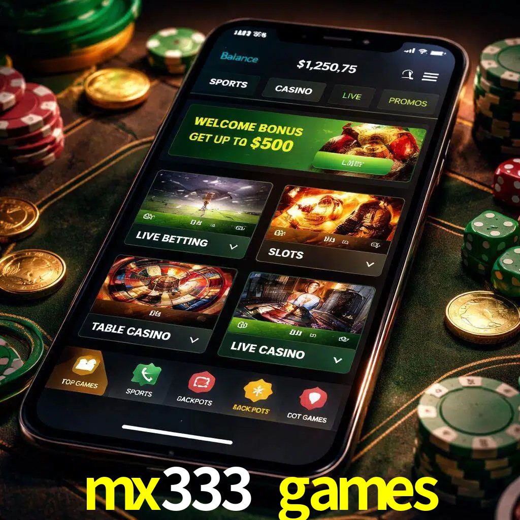 Diseño de juegos móviles mx333 games para usuarios en México