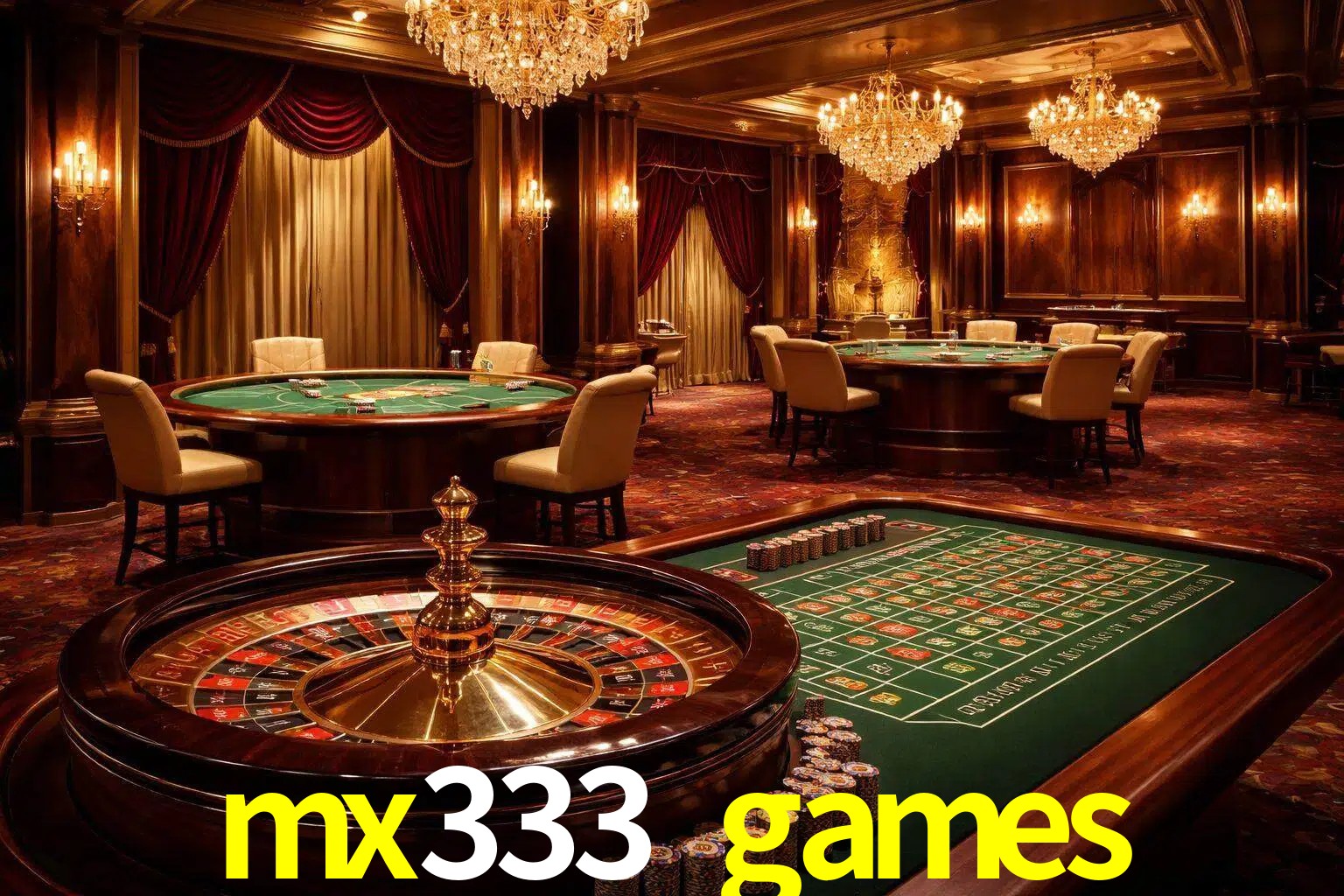 Una escena premium de mesa de casino en vivo con cartas, elementos de ruleta y un ambiente pulido de estudio de transmisión.